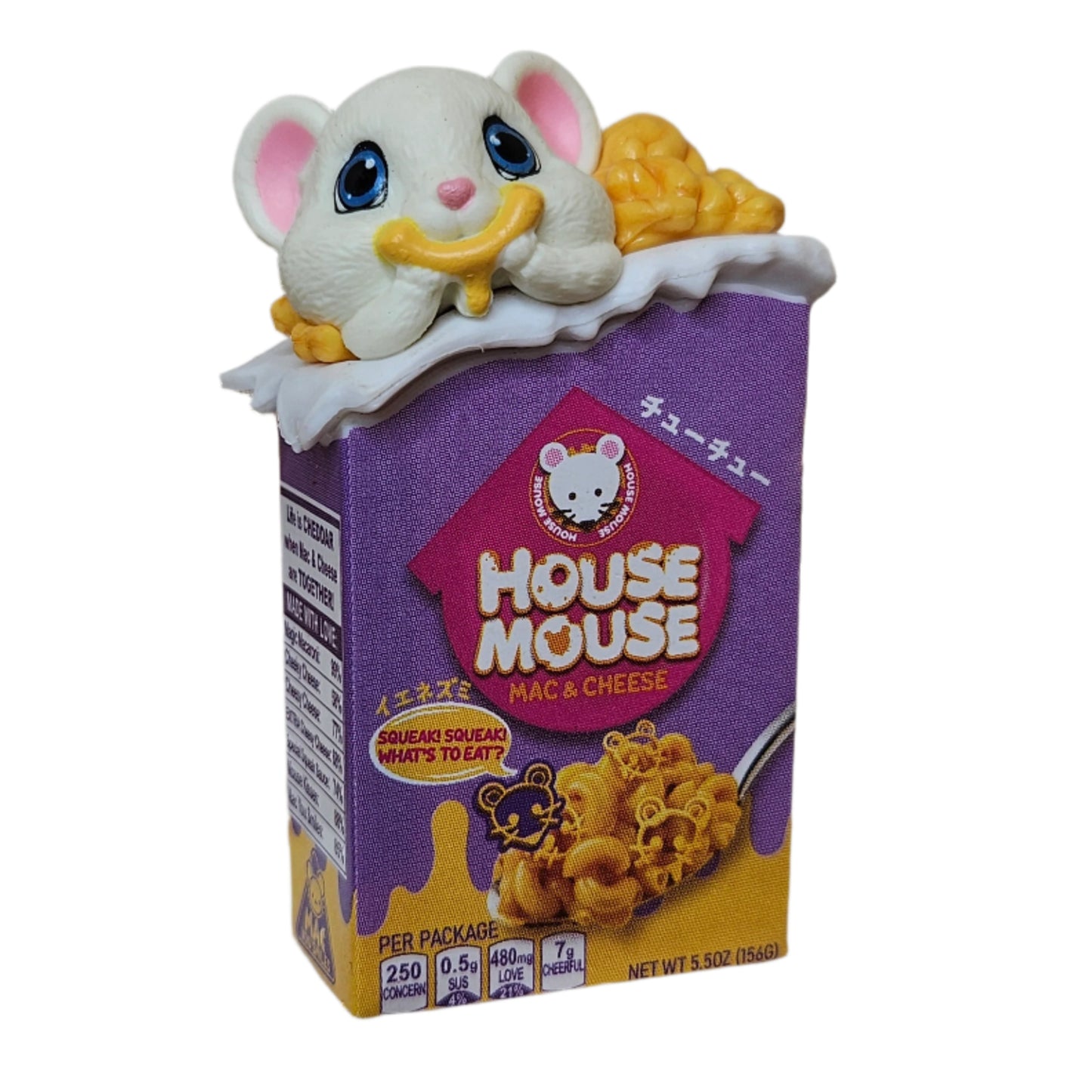 RARE house mouse mac n cheese