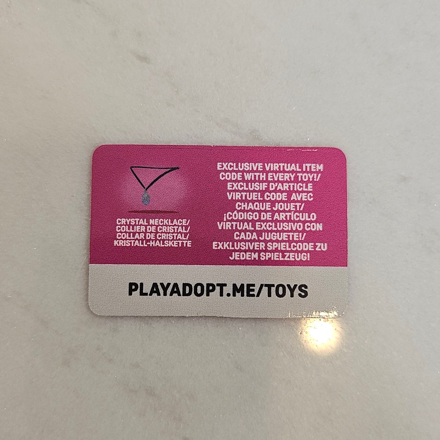 UGC crystal necklace roblox code