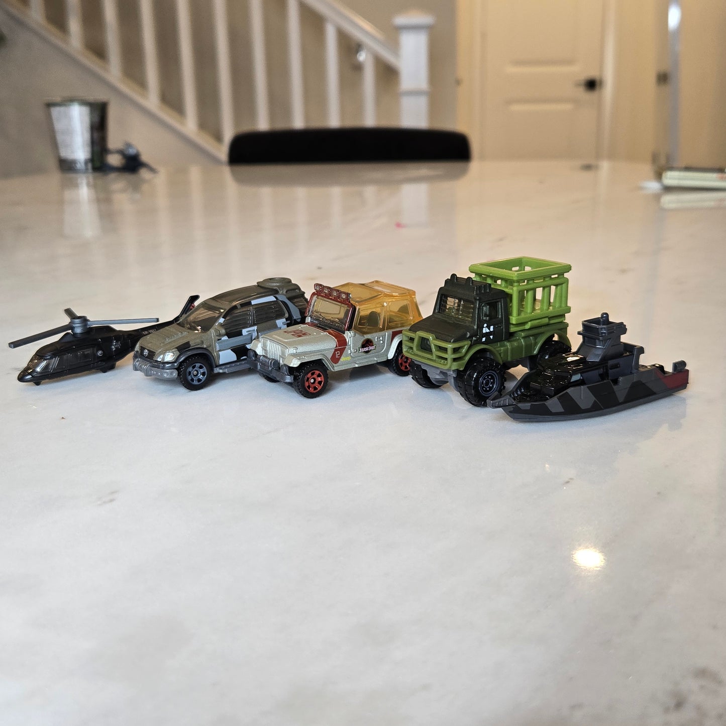 jurassic world mini cars