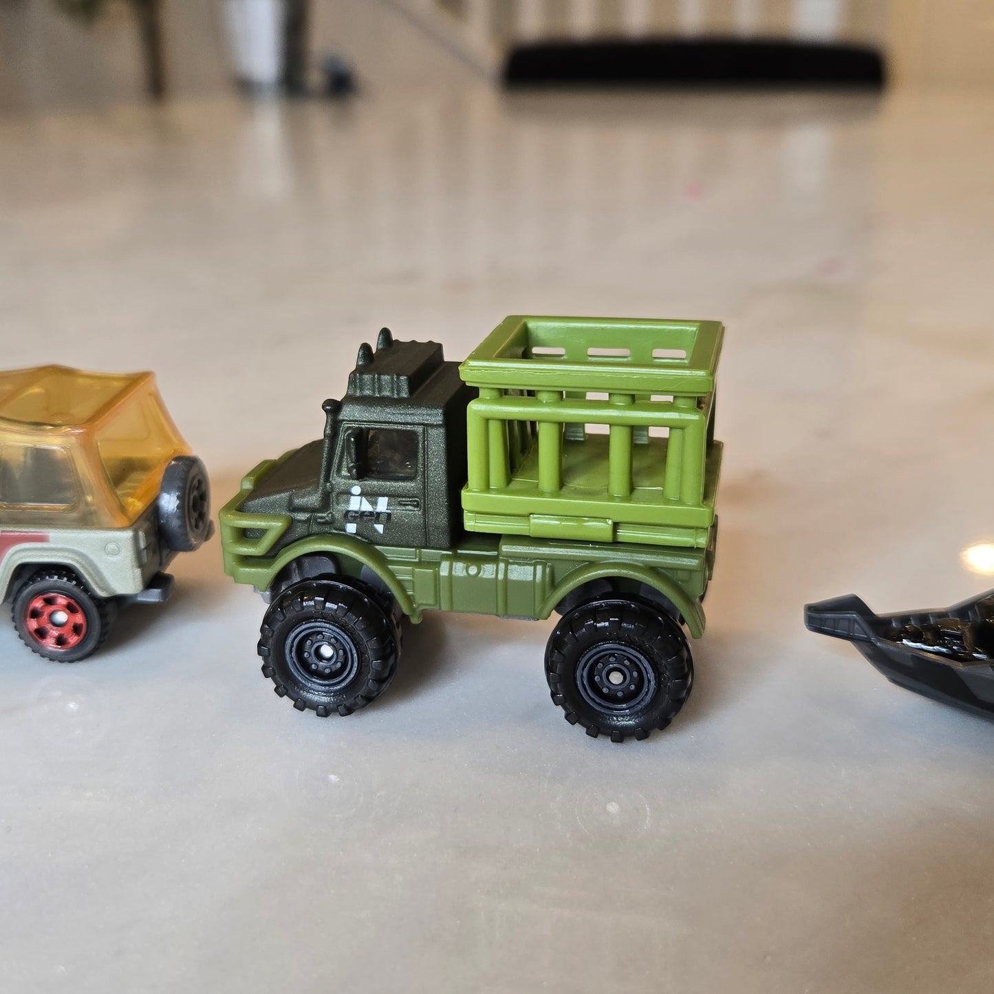 jurassic world mini cars