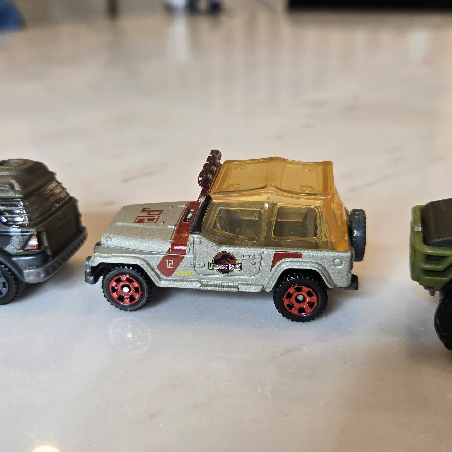 jurassic world mini cars