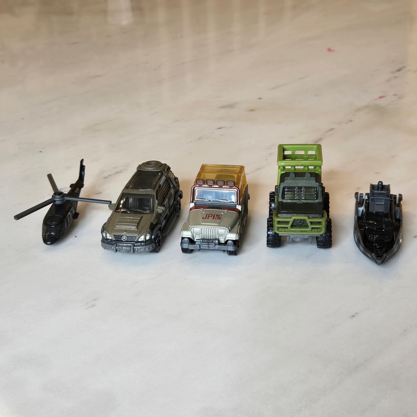jurassic world mini cars