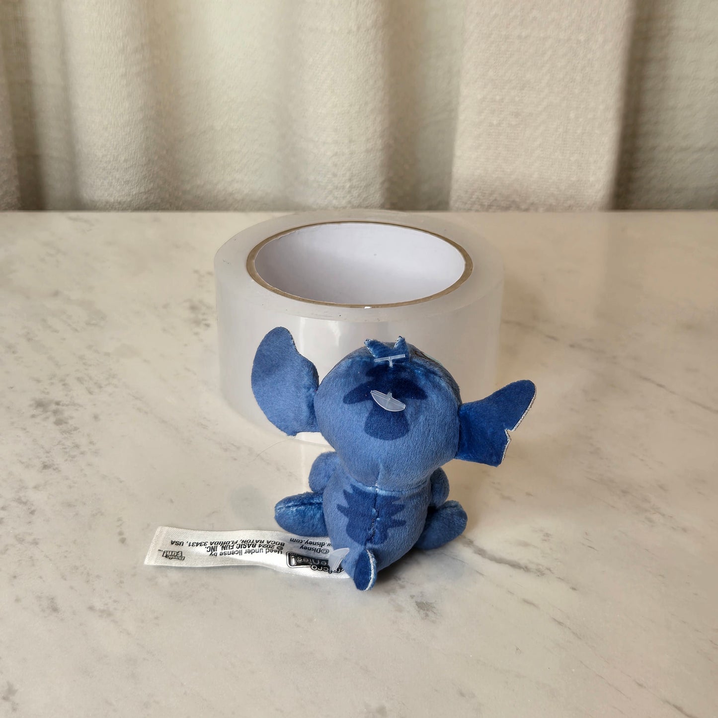 blue dog tiny plush (pineapple)