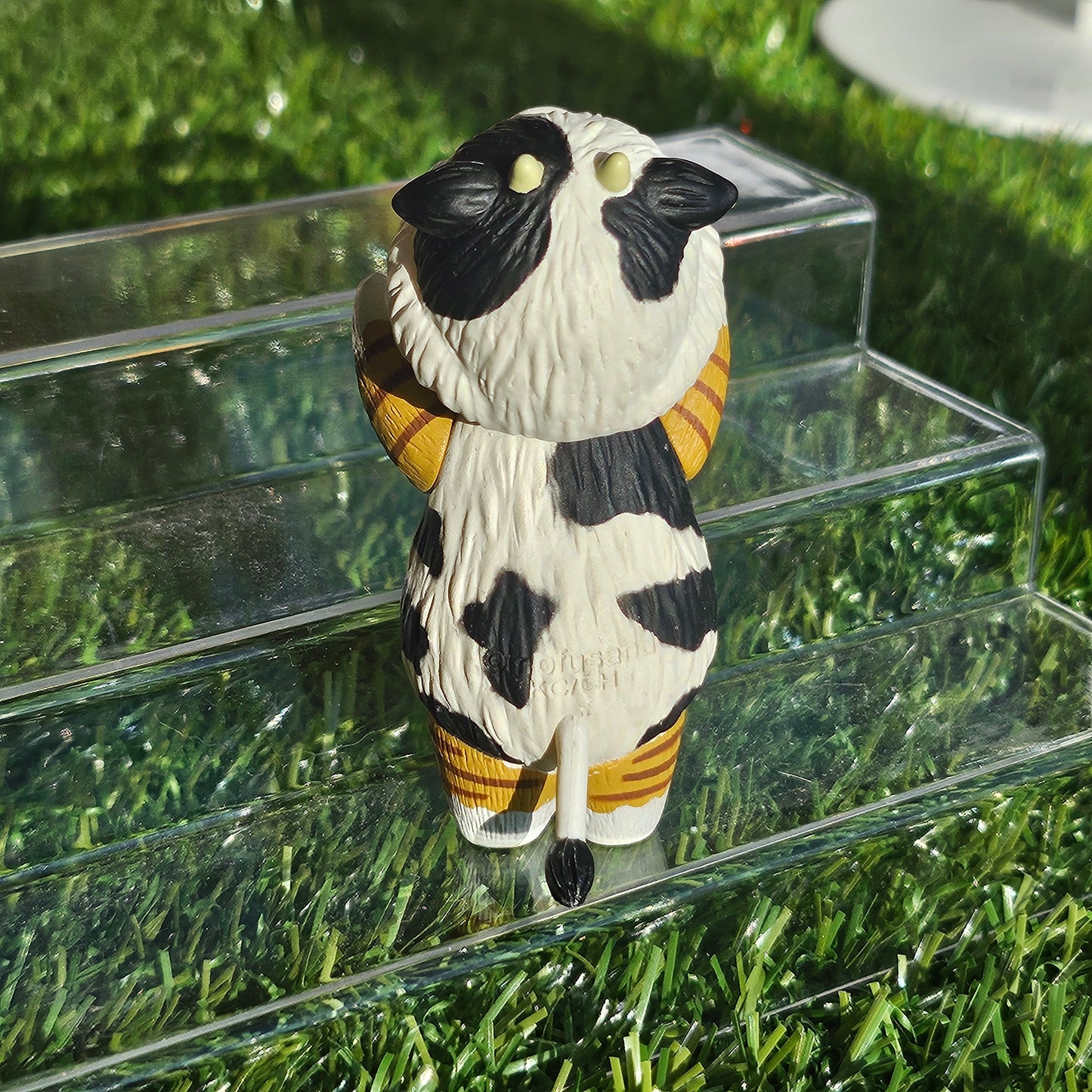 standing cow mofusand cat