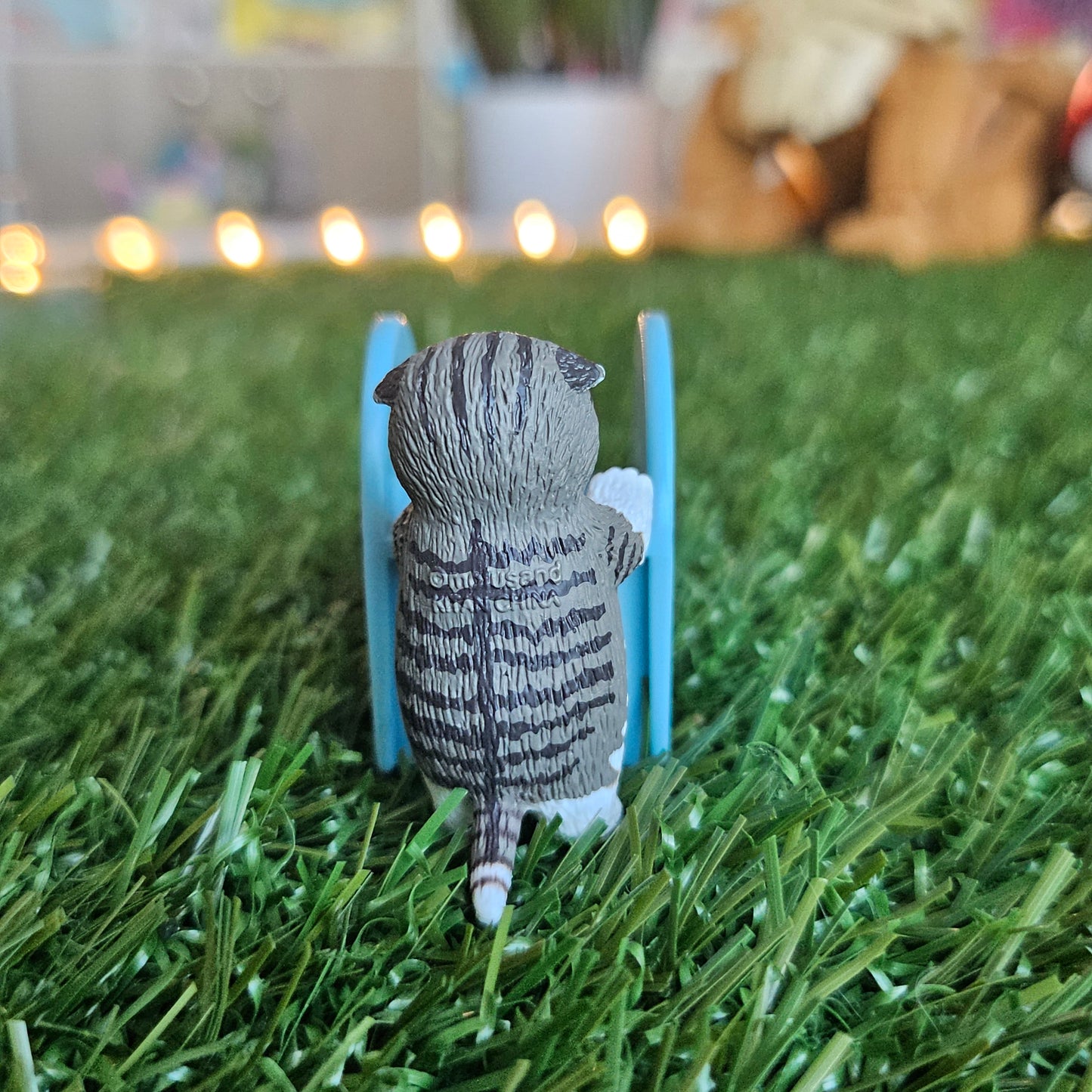 blue slide mofusand cat