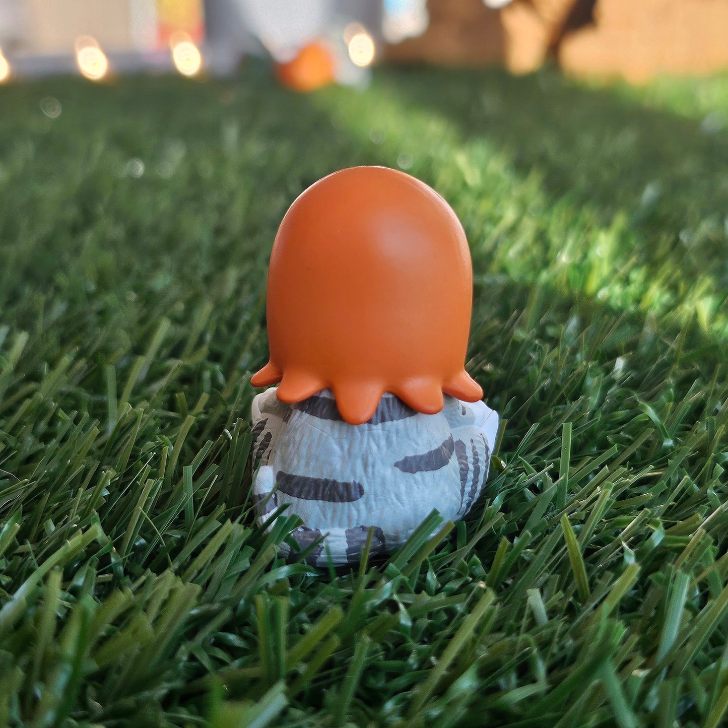 sitting octopus mofusand cat