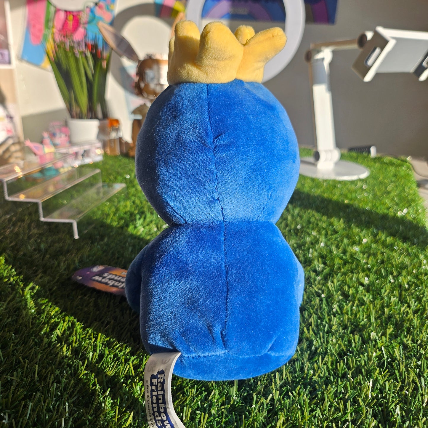 blue with lookie plushie