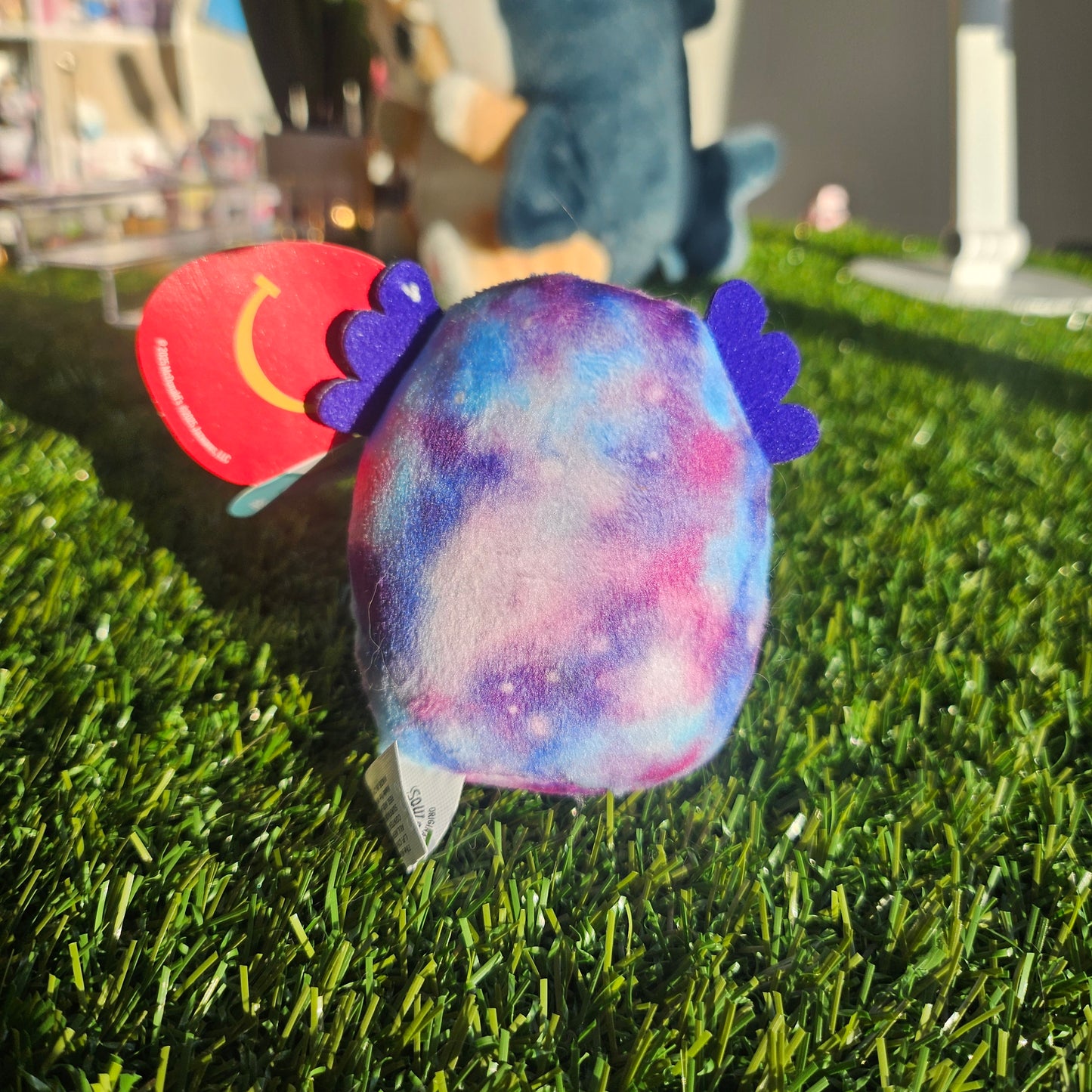 galaxy axolotl mini squishmallow