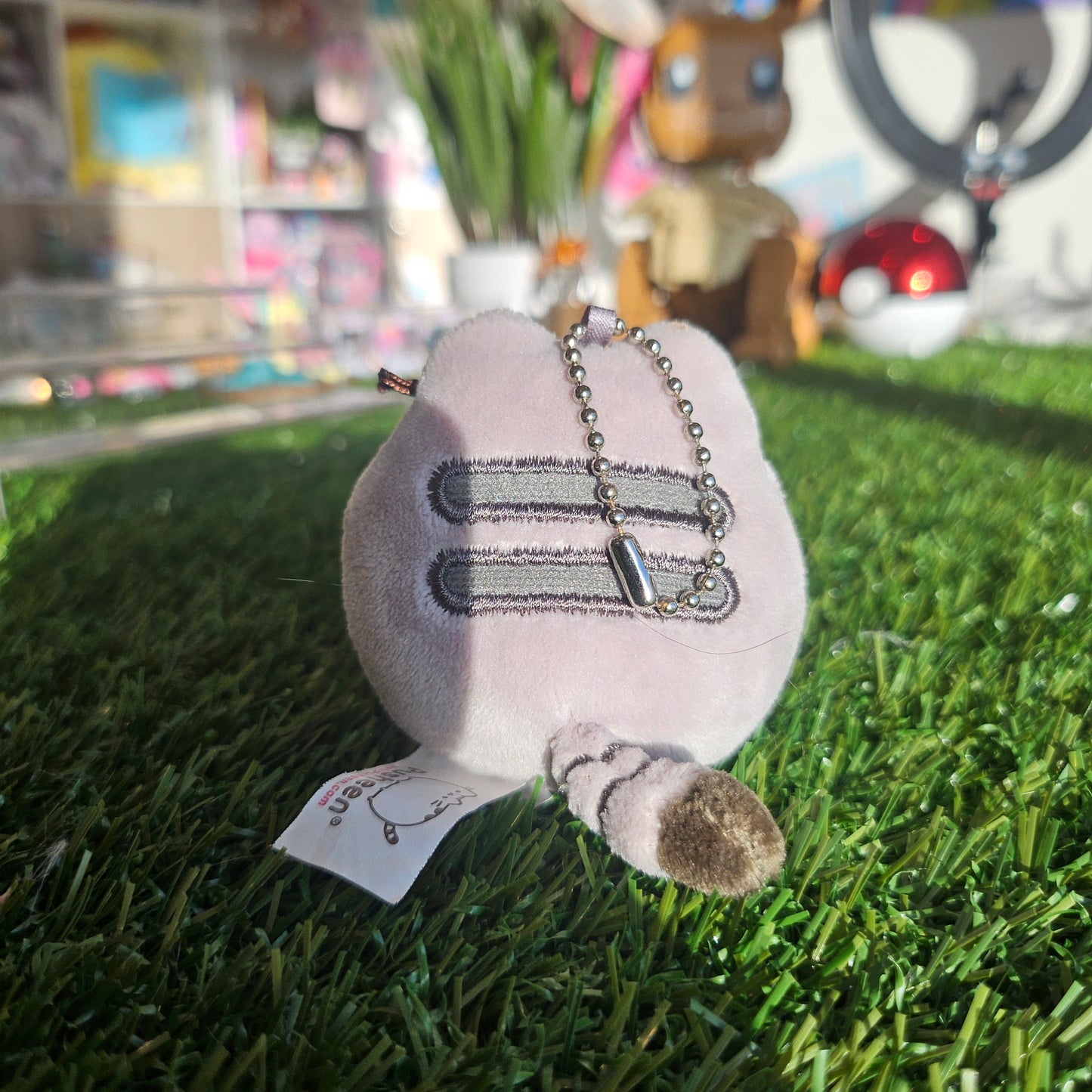 cookie pusheen keychain