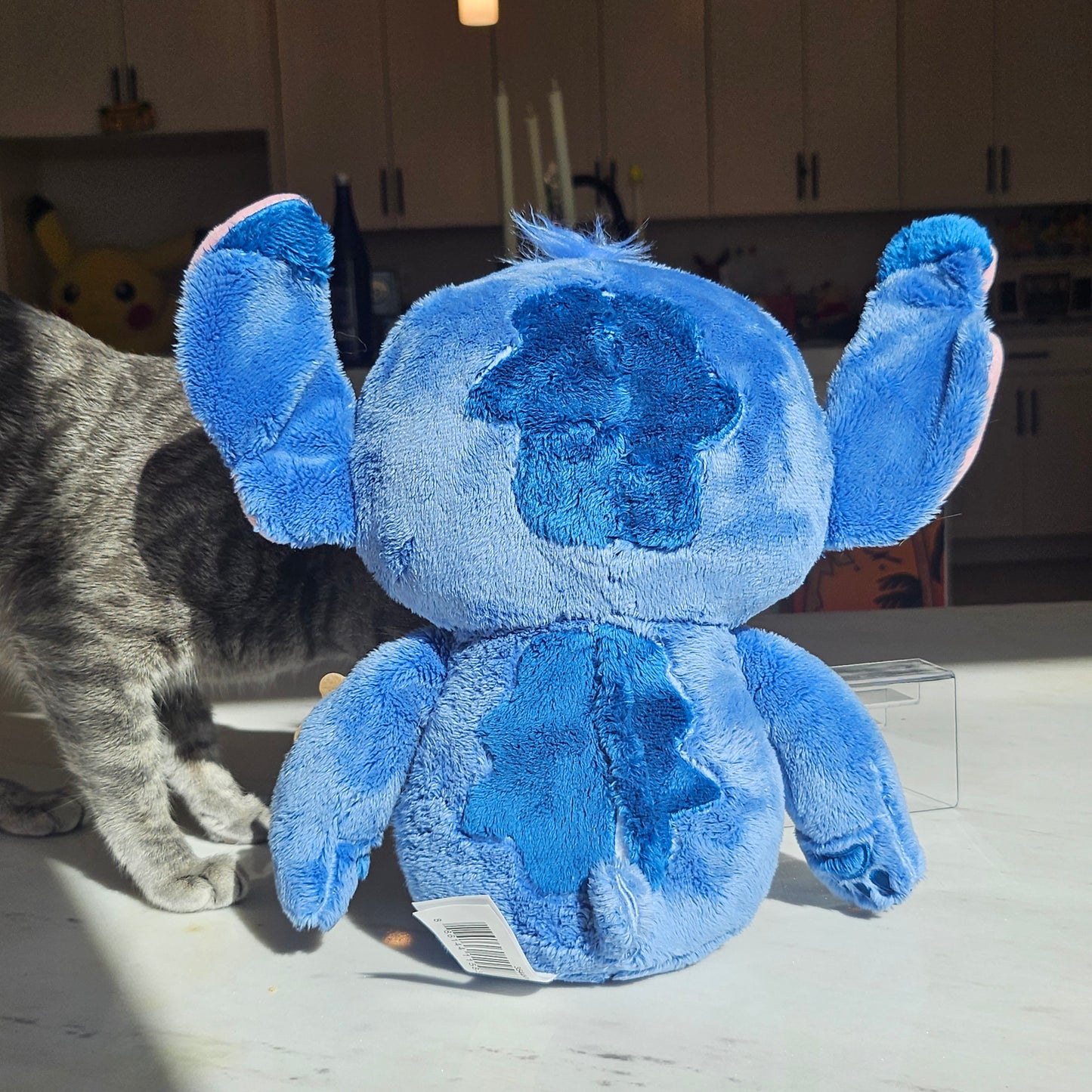 talking blue dog plushie