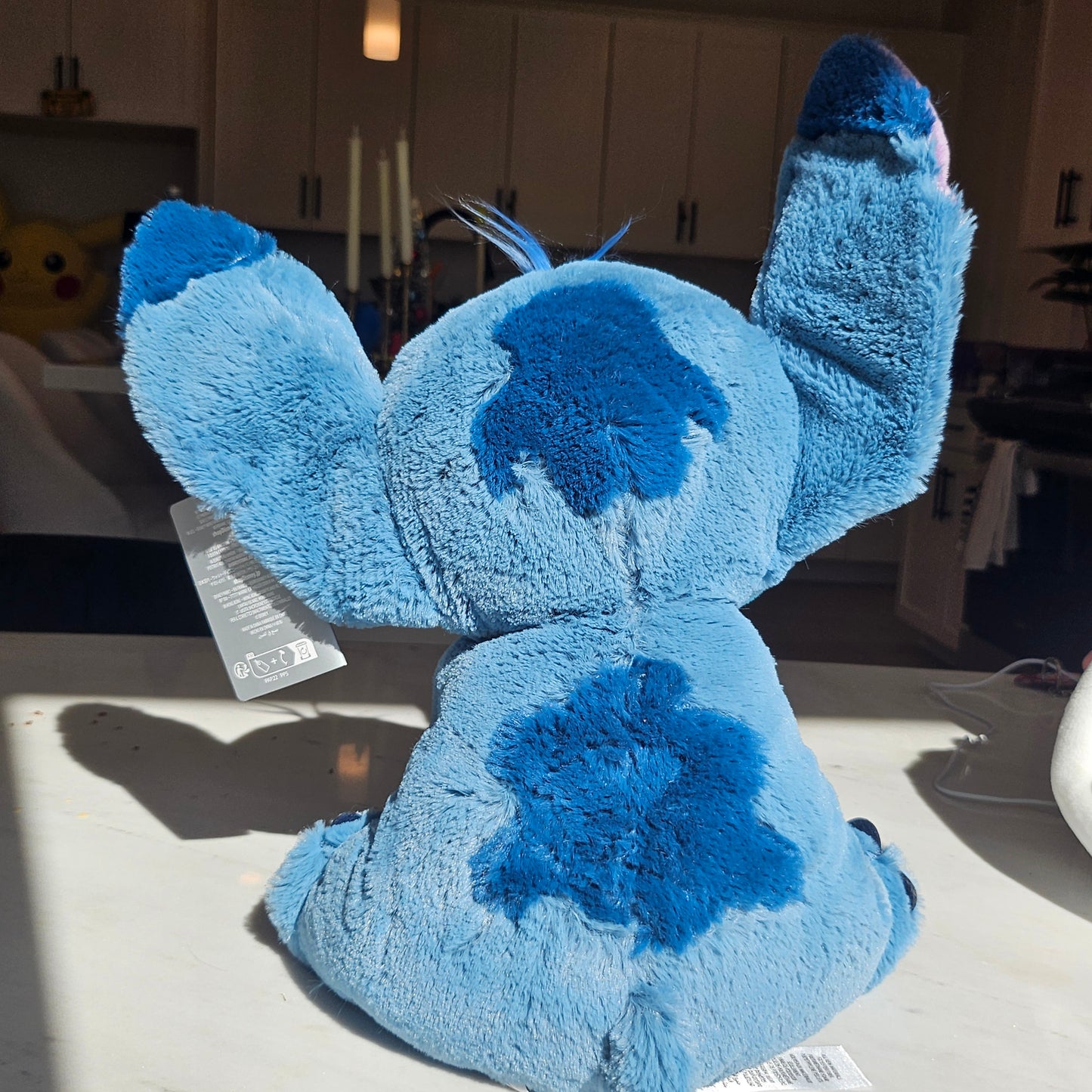 blue dog plushie