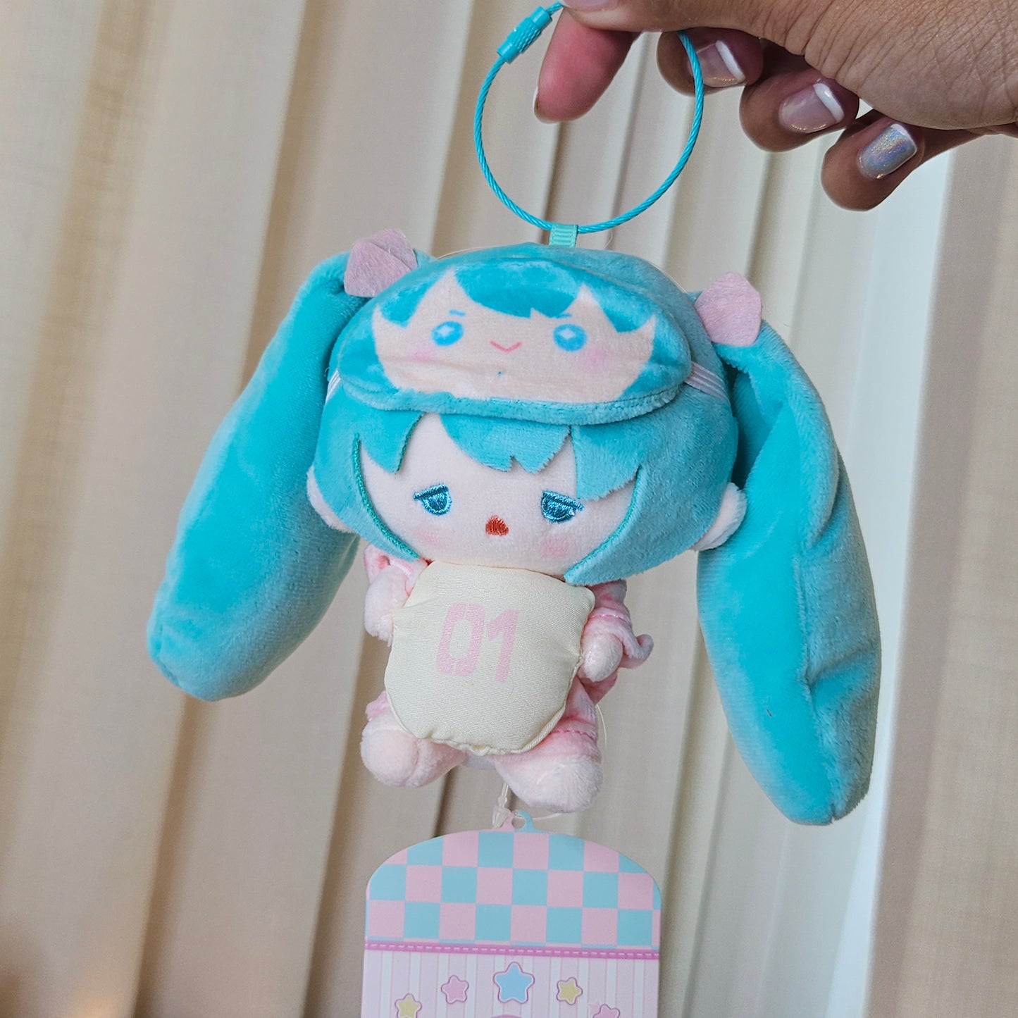 miku pink pajamas