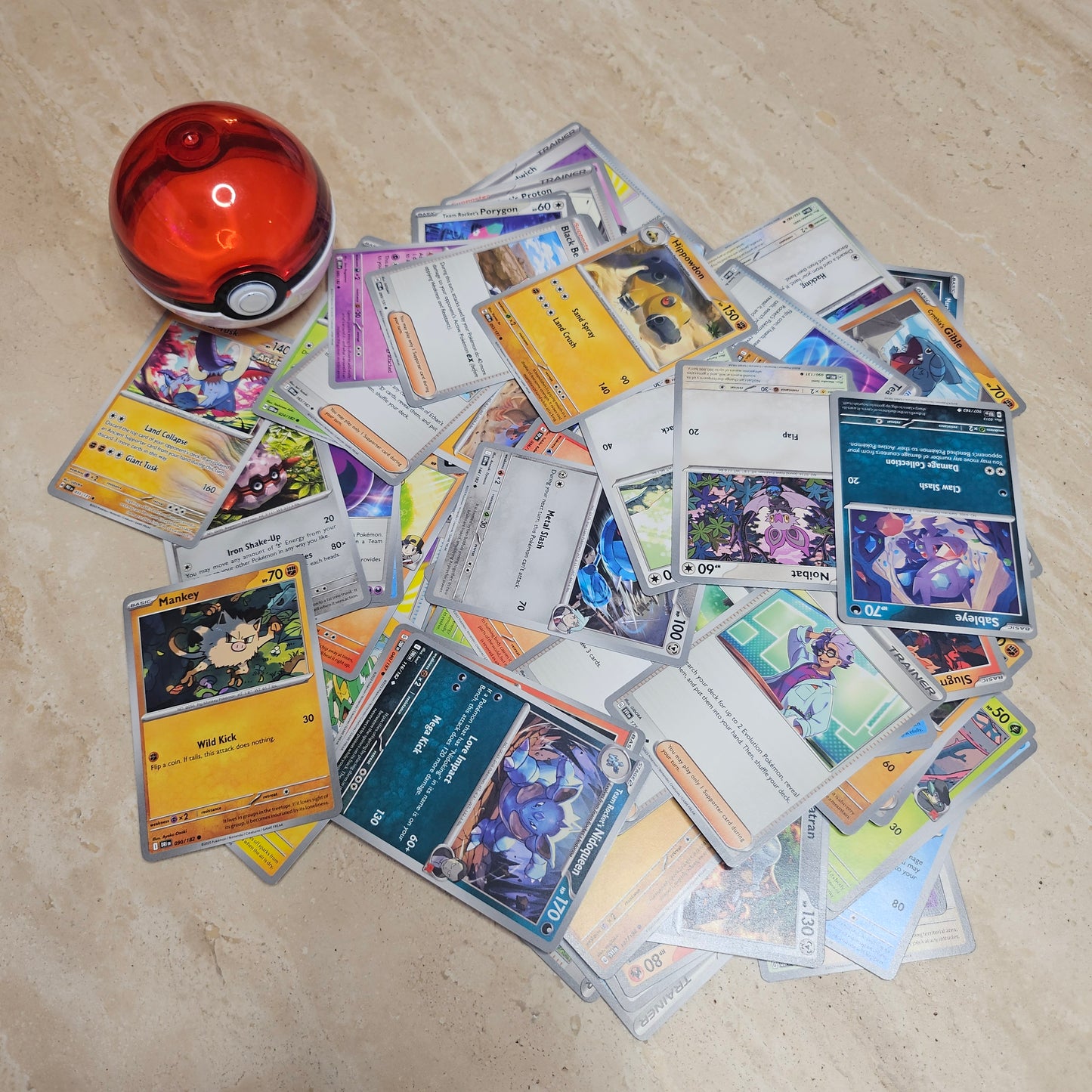 bulk pokemon pack *100 cards*