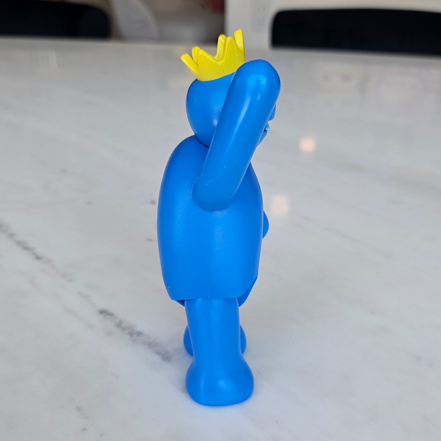 blue action figure