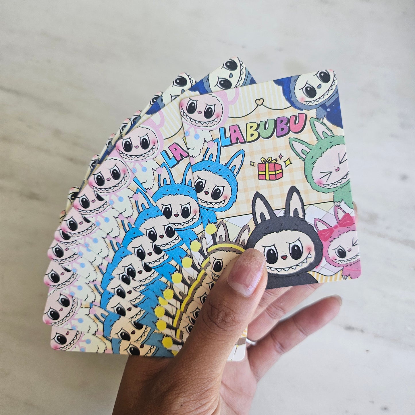 10 trading cards