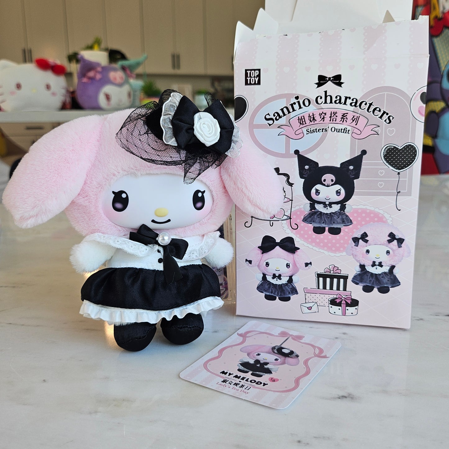 pink bunny fancy keychain