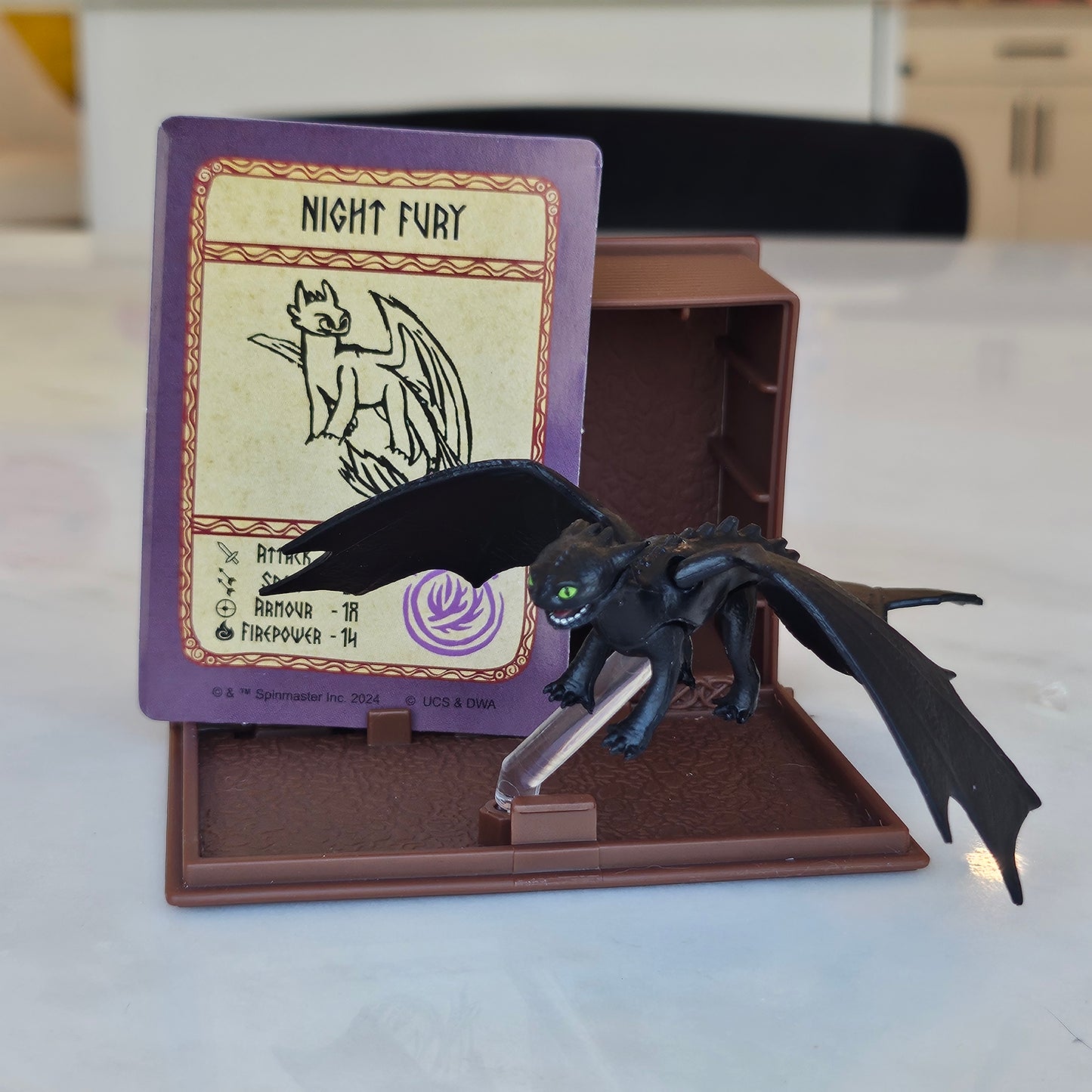 night fury mini figure
