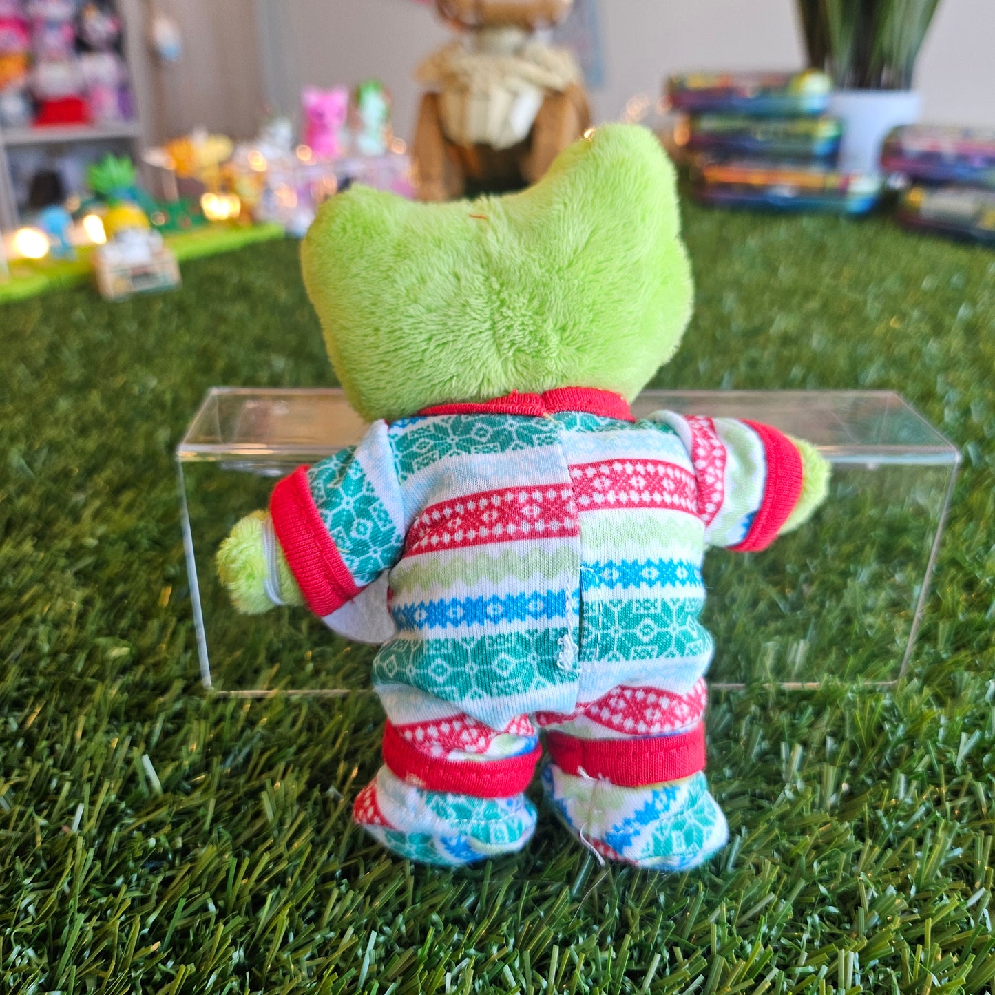 mini build a bear (frog)