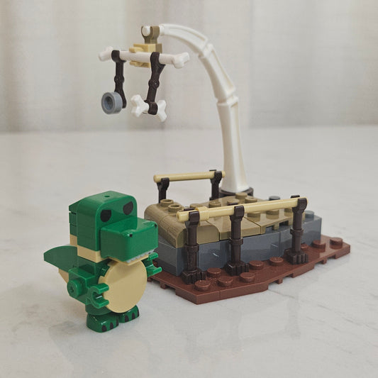 PREBUILT trex and crib BLDR set