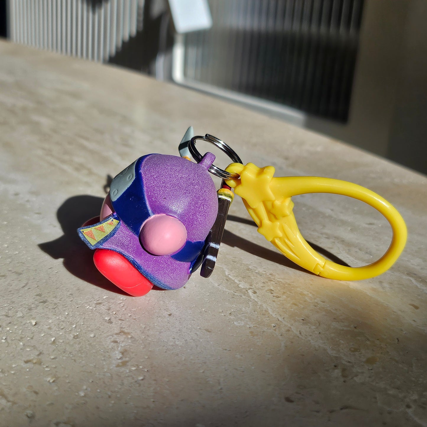 ninja kirby keychain