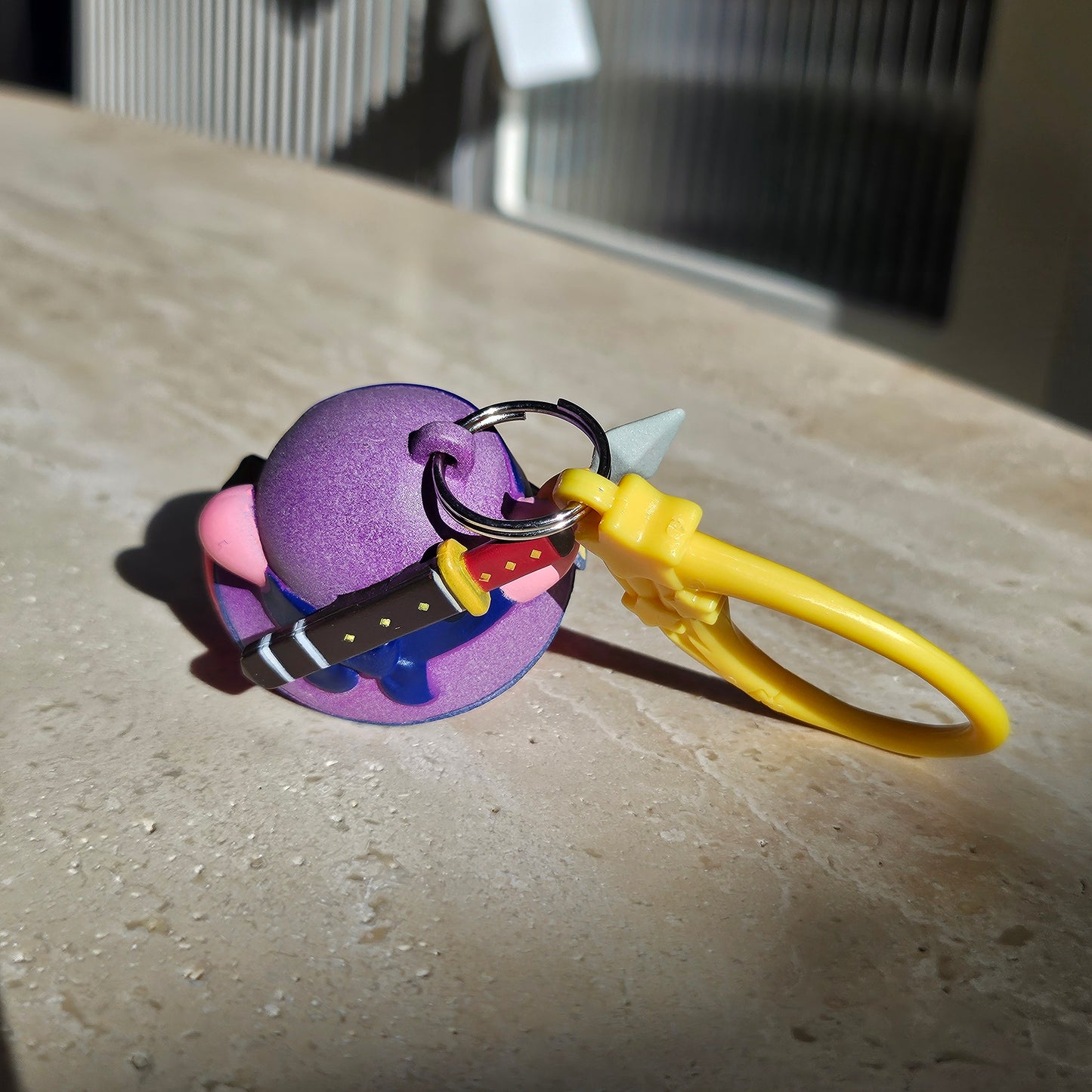 ninja kirby keychain