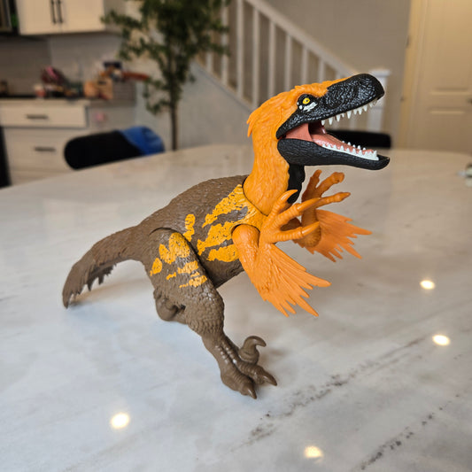 feather bird dino