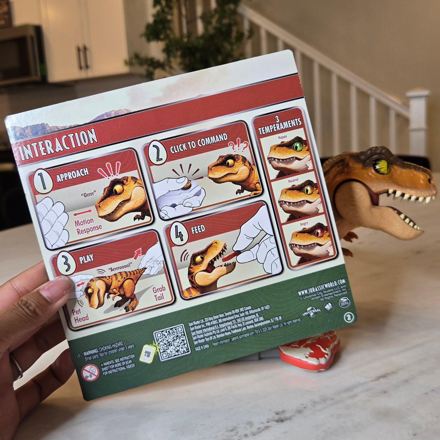 interactive baby dino pet