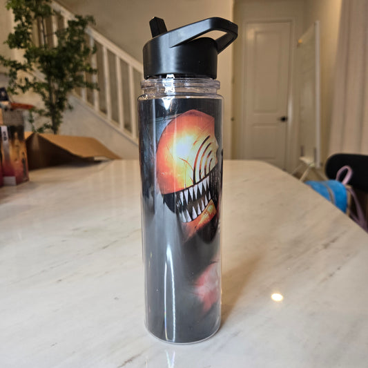 chainsaw man water bottle