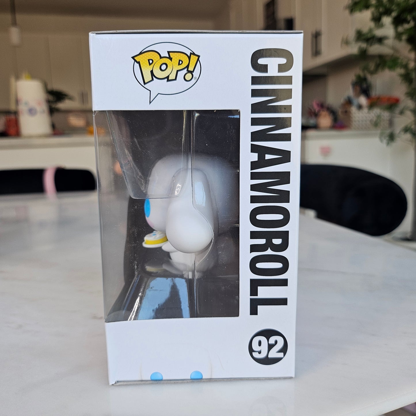 flying puppy with cake pop