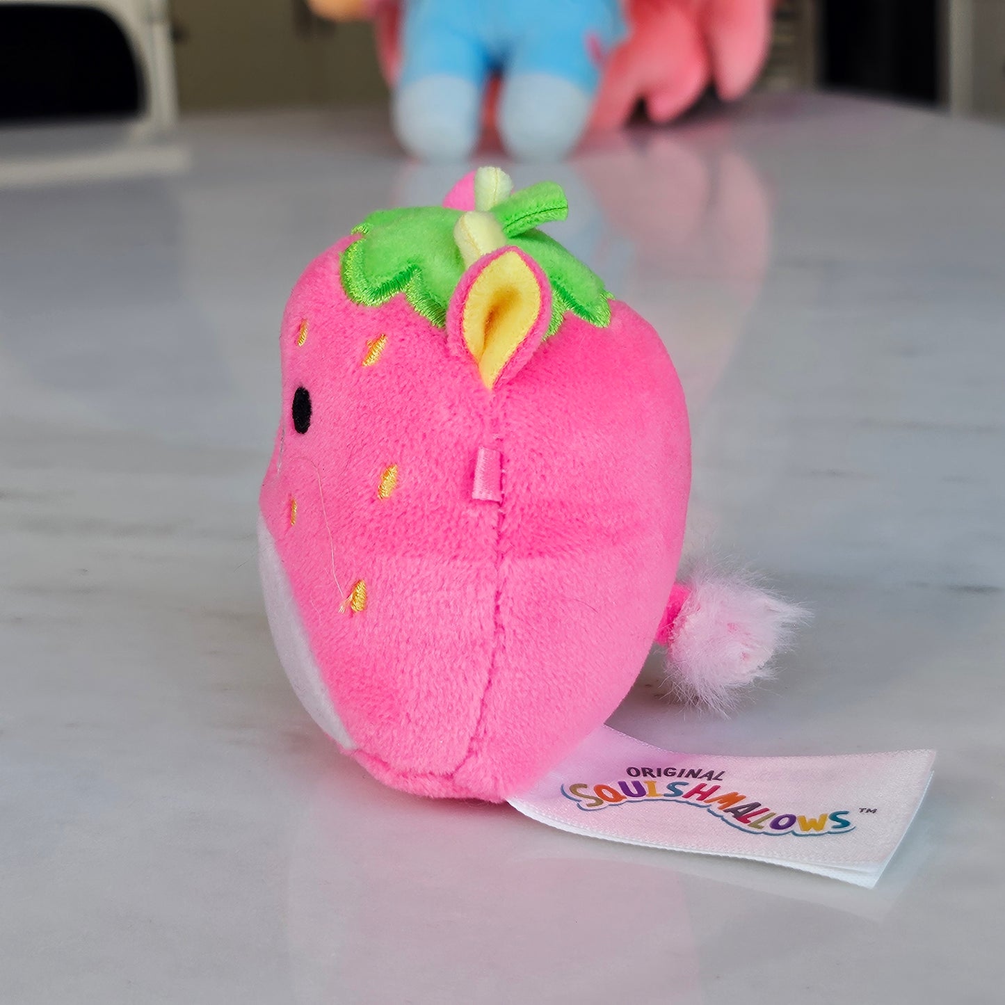 strawberry cow mini squishmallow