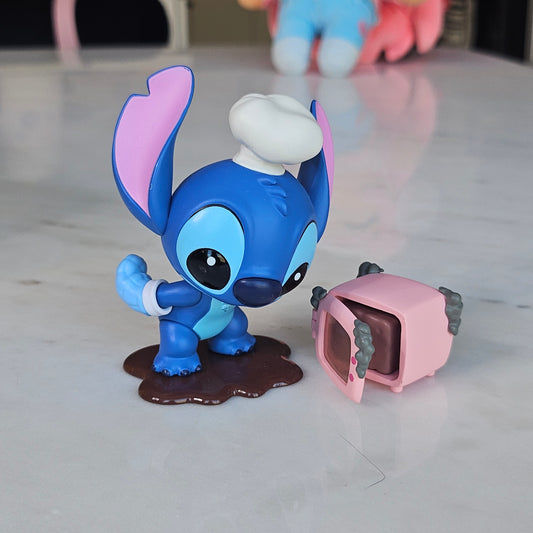 baking blue dog popmart figure