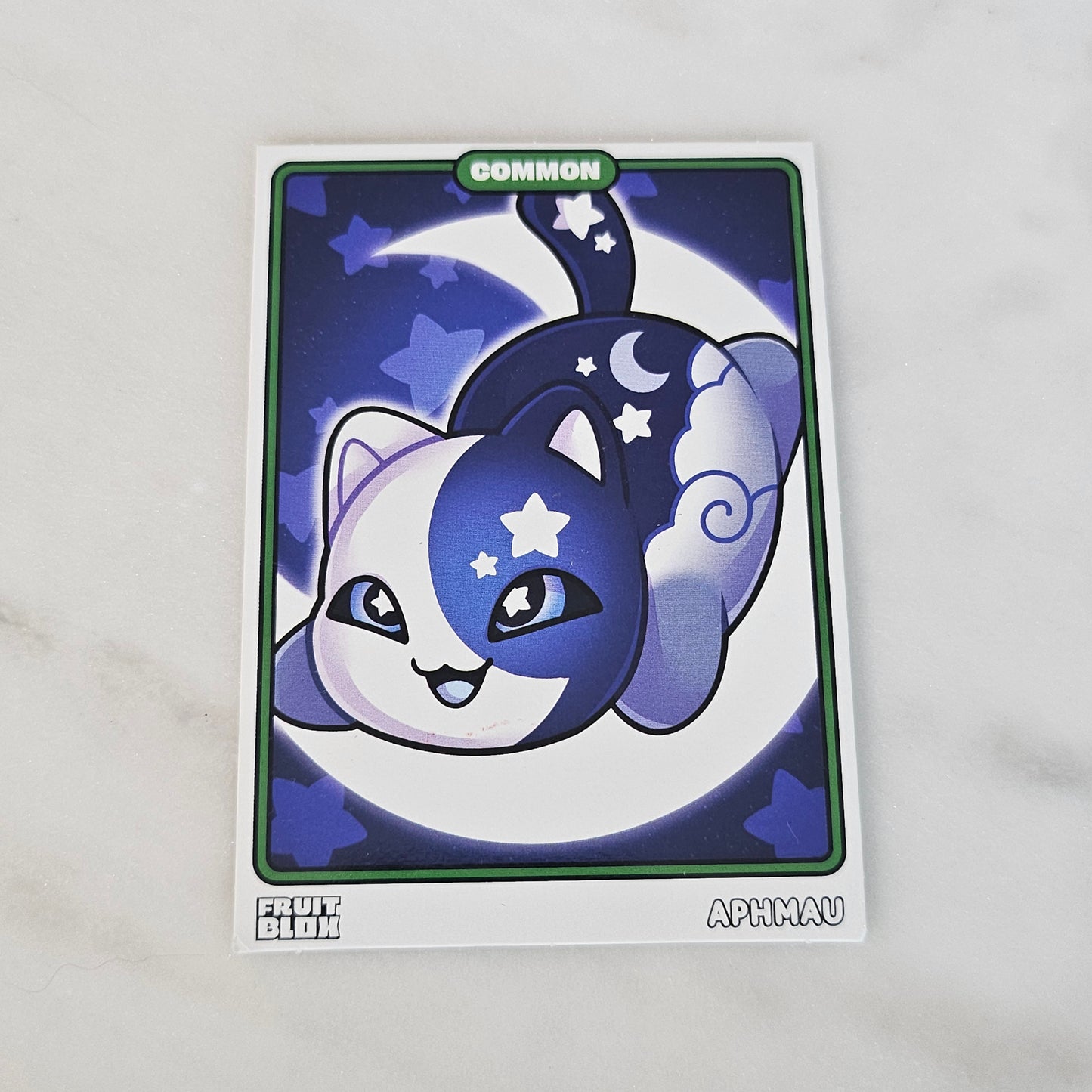 moon cat aphmau trading card