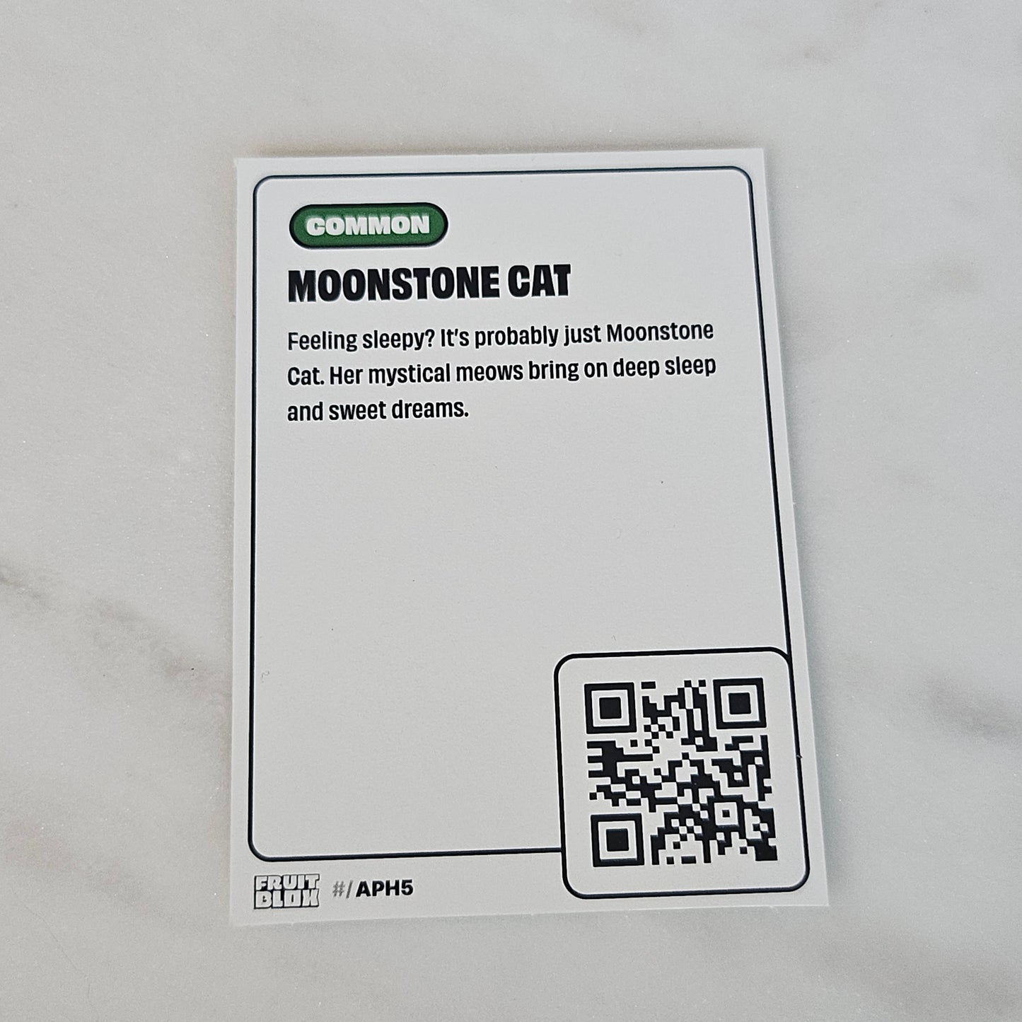 moonstone cat aphmau trading card