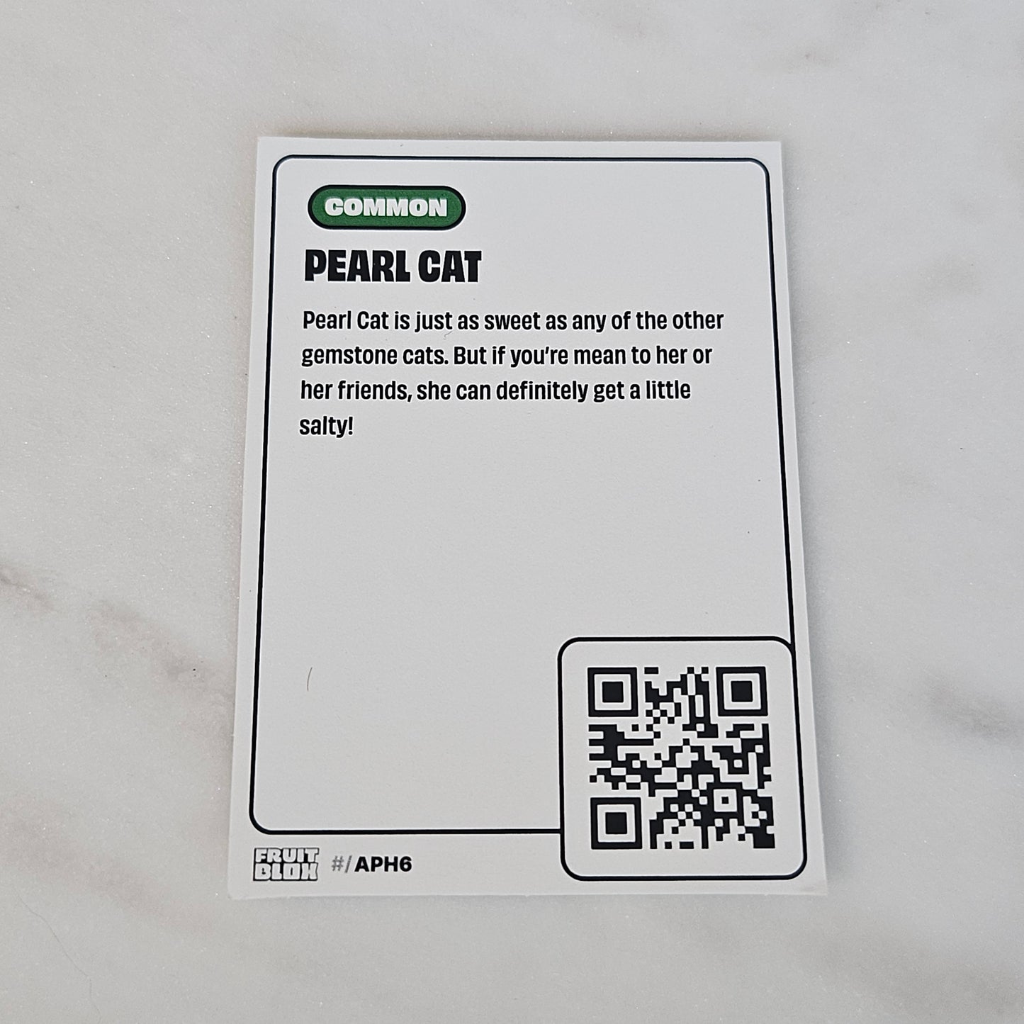 pearl cat aphmau trading card