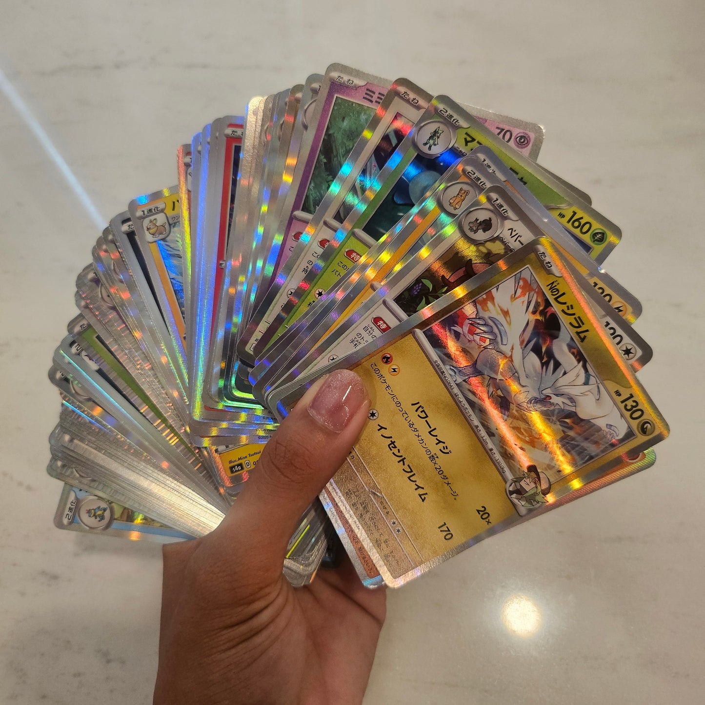 shiny Japanese pokemon card pack *100 cards*