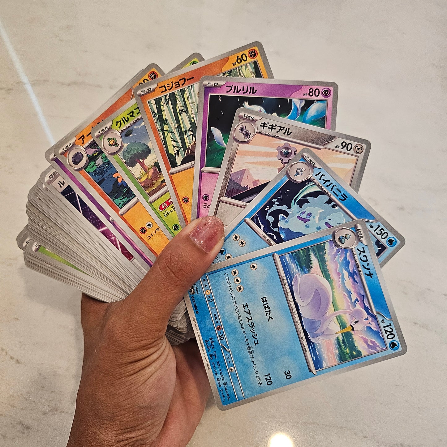 bulk Japanese pokemon pack (100 cards)