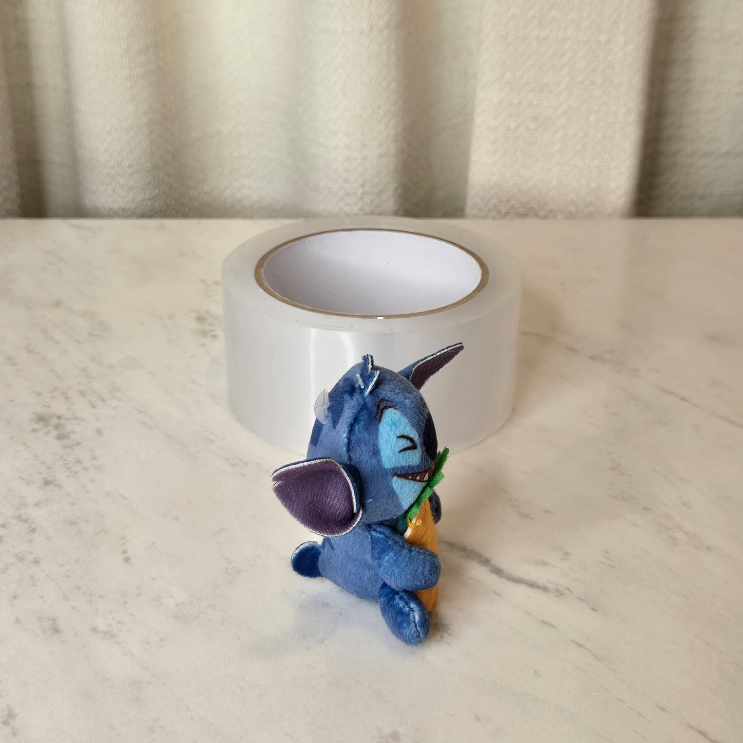 blue dog tiny plush (pineapple)