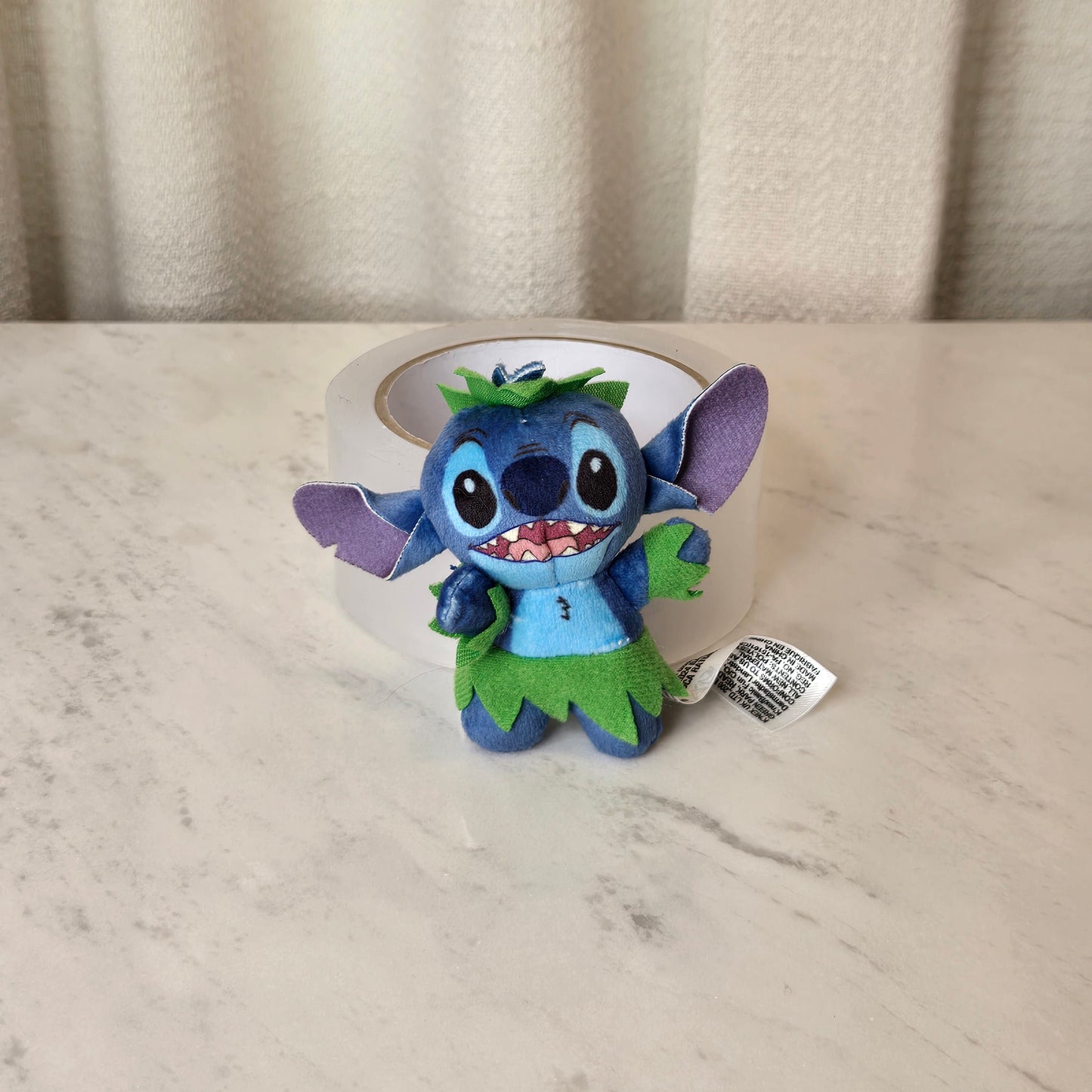 blue dog tiny plush (hula)