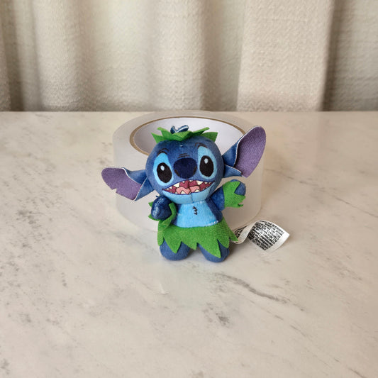 blue dog tiny plush (hula)