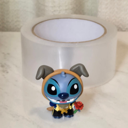 blue puppy figure (beast)