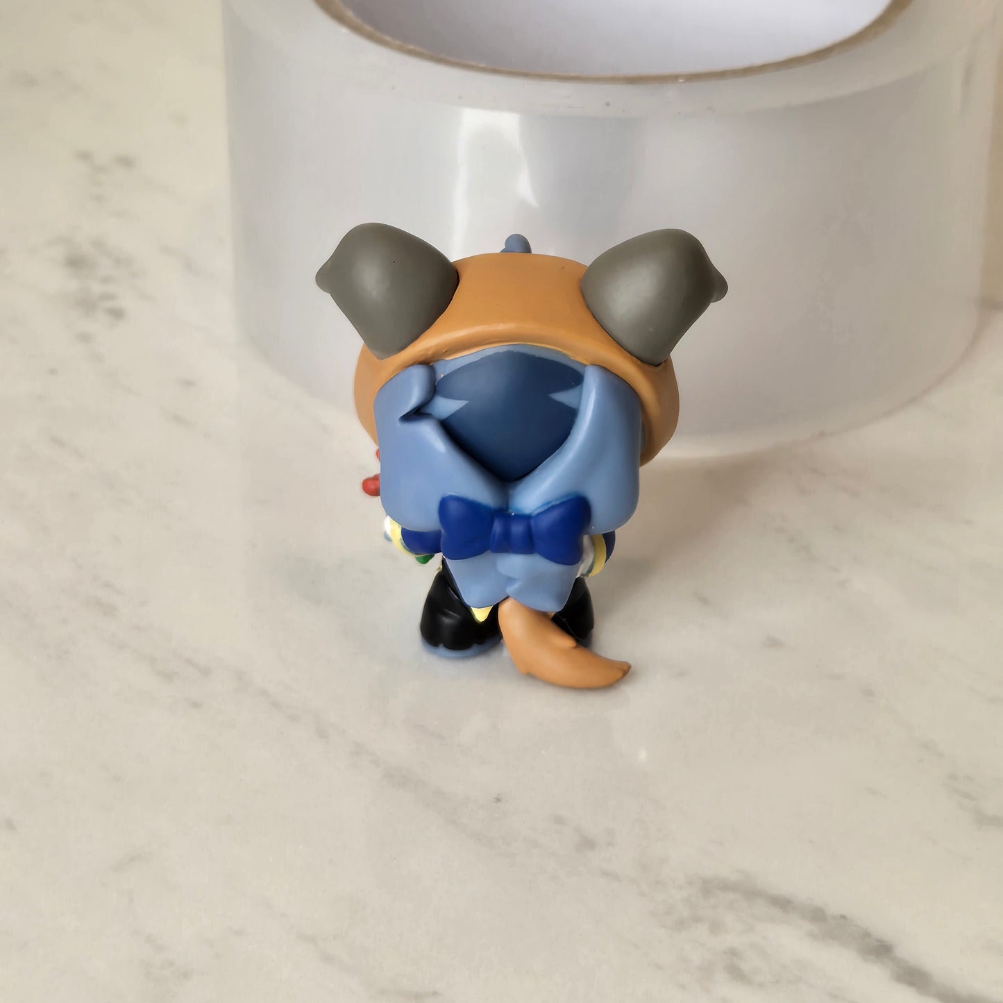 blue puppy figure (beast)