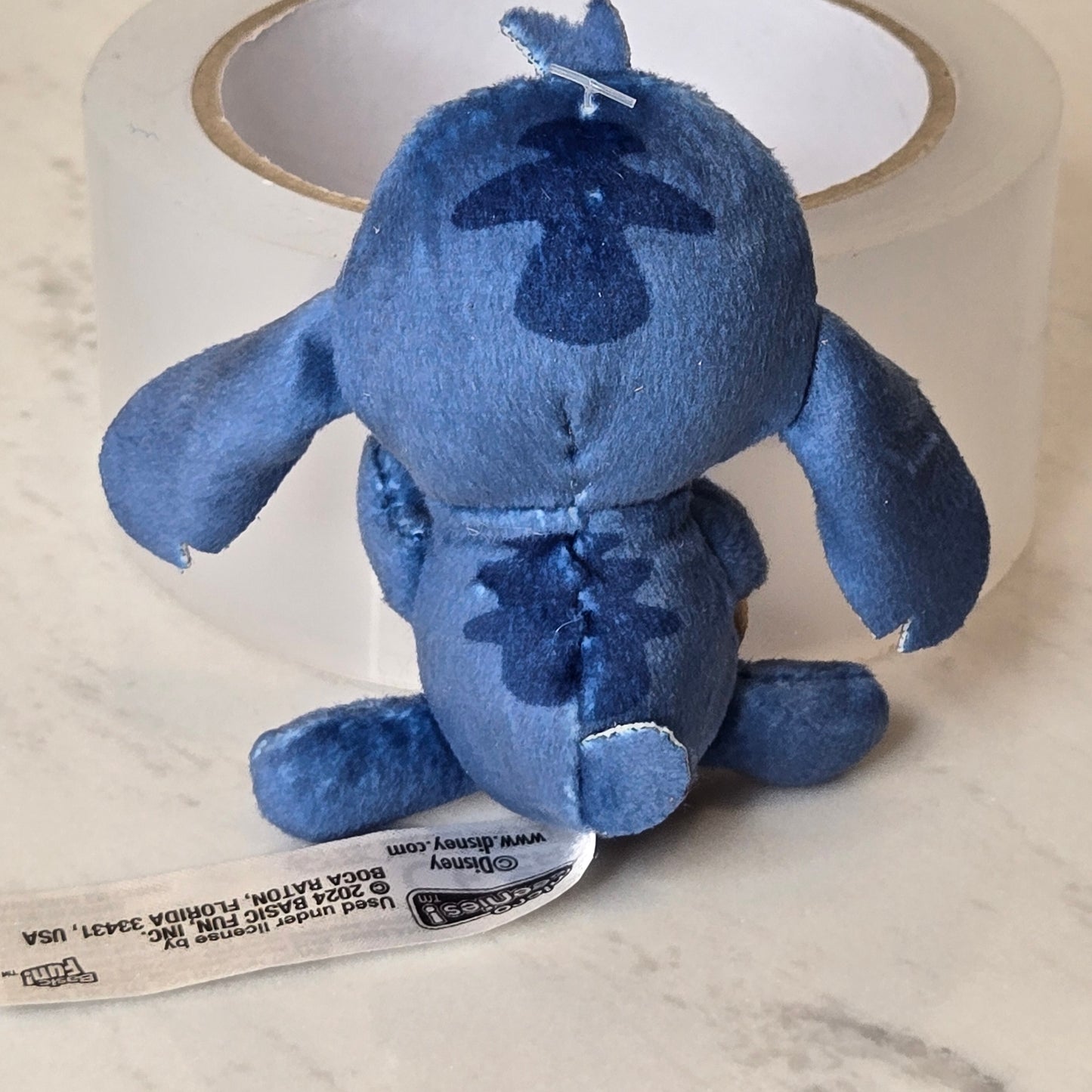 blue dog tiny plush (ukulele)