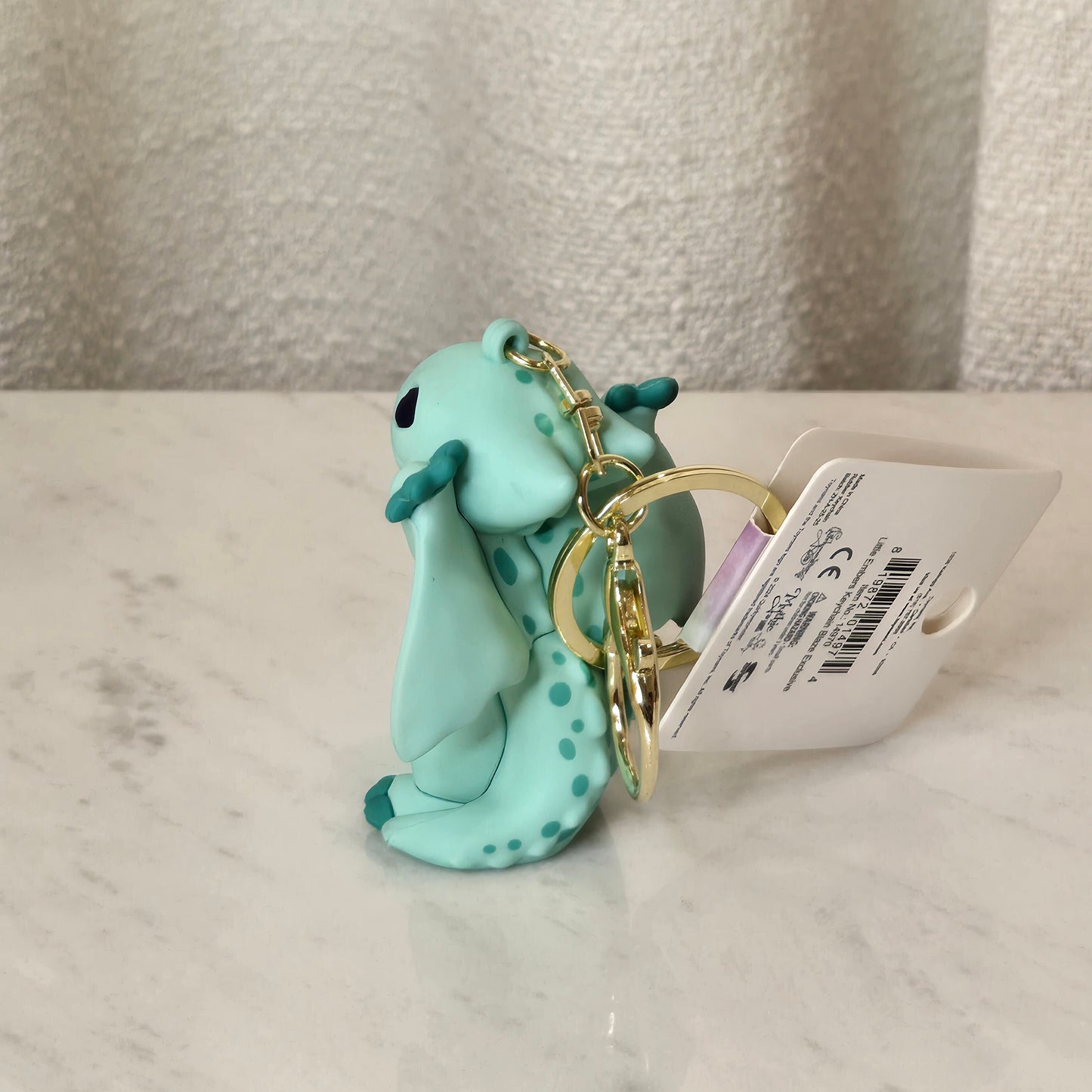 dragon keychain (green)
