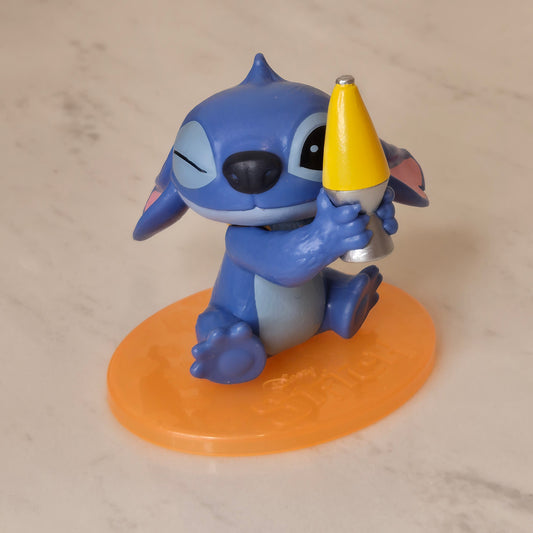 blue dog figure (lava lamp)
