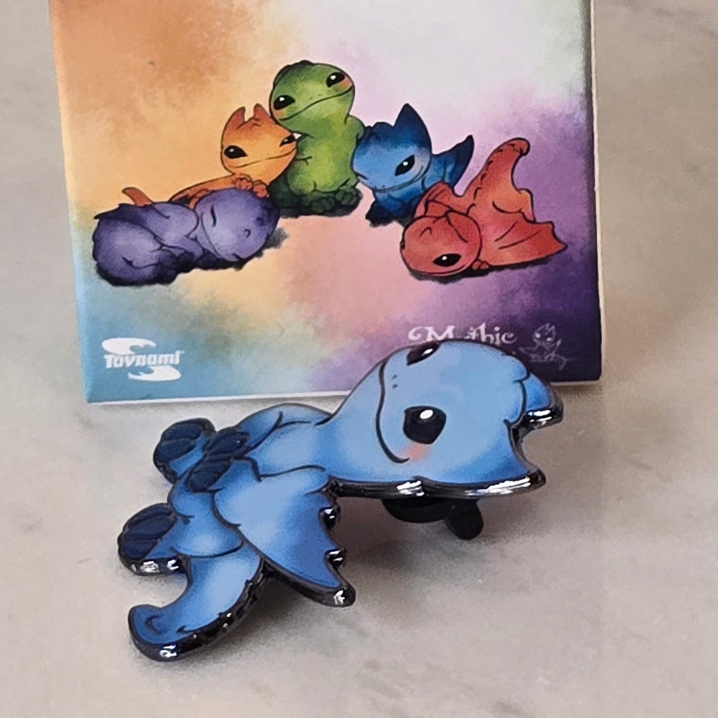 blue dragon pin