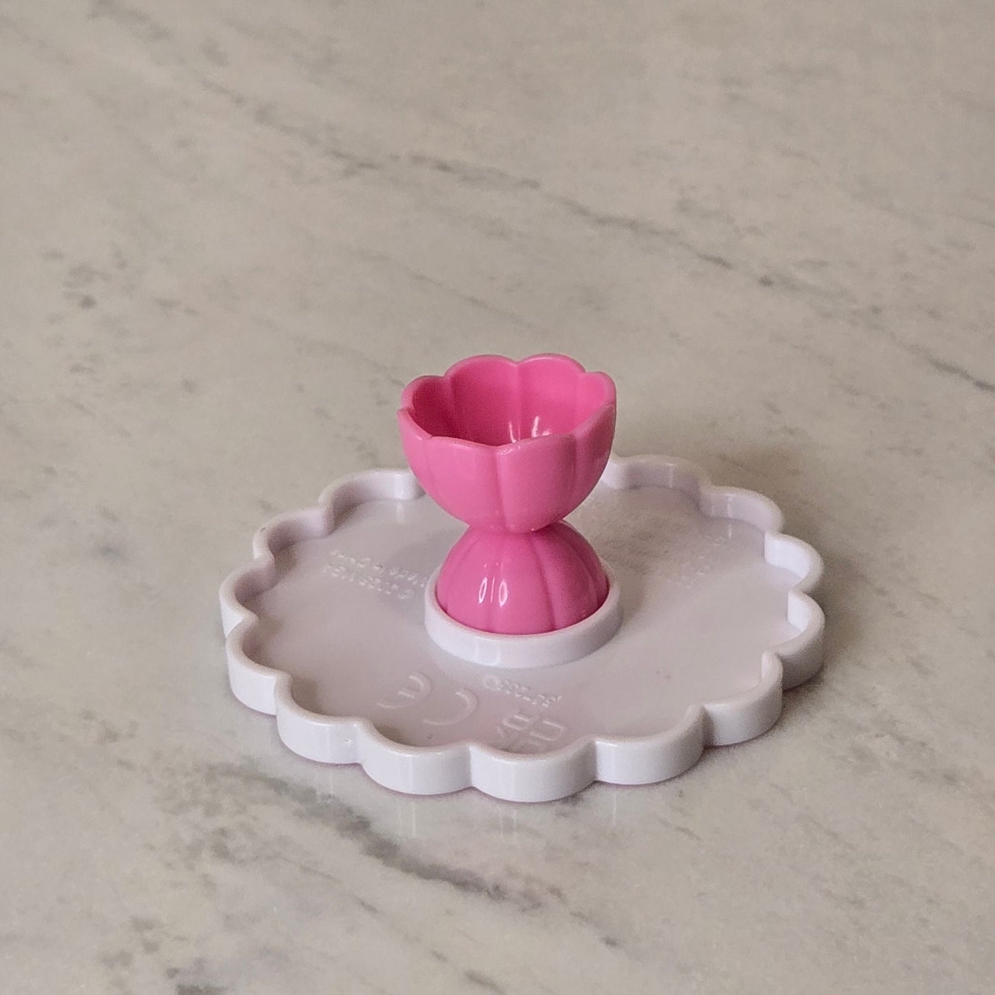 cheeky + pink bunny miniverse table (pink)