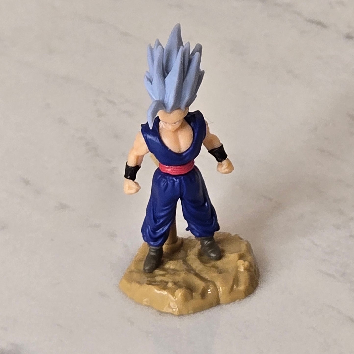 silver hair dragonball z microfigure