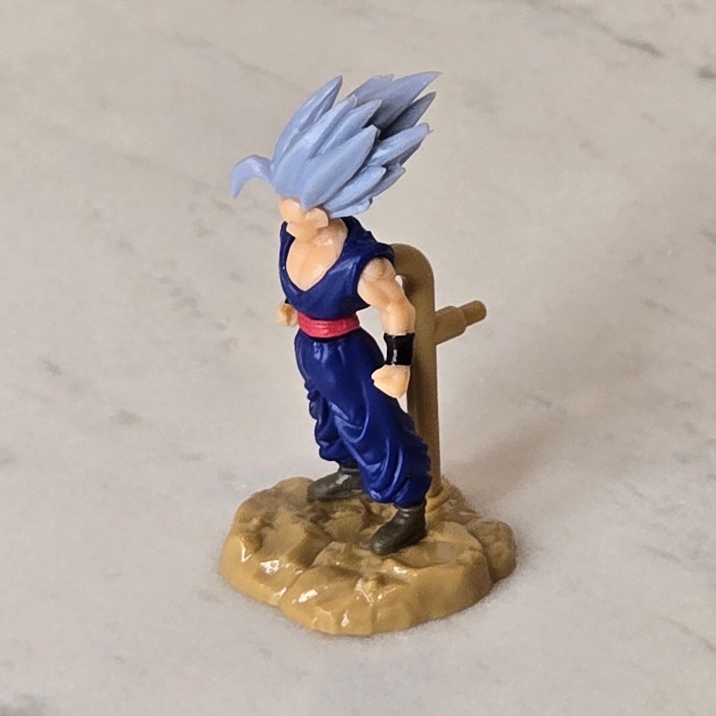 silver hair dragonball z microfigure
