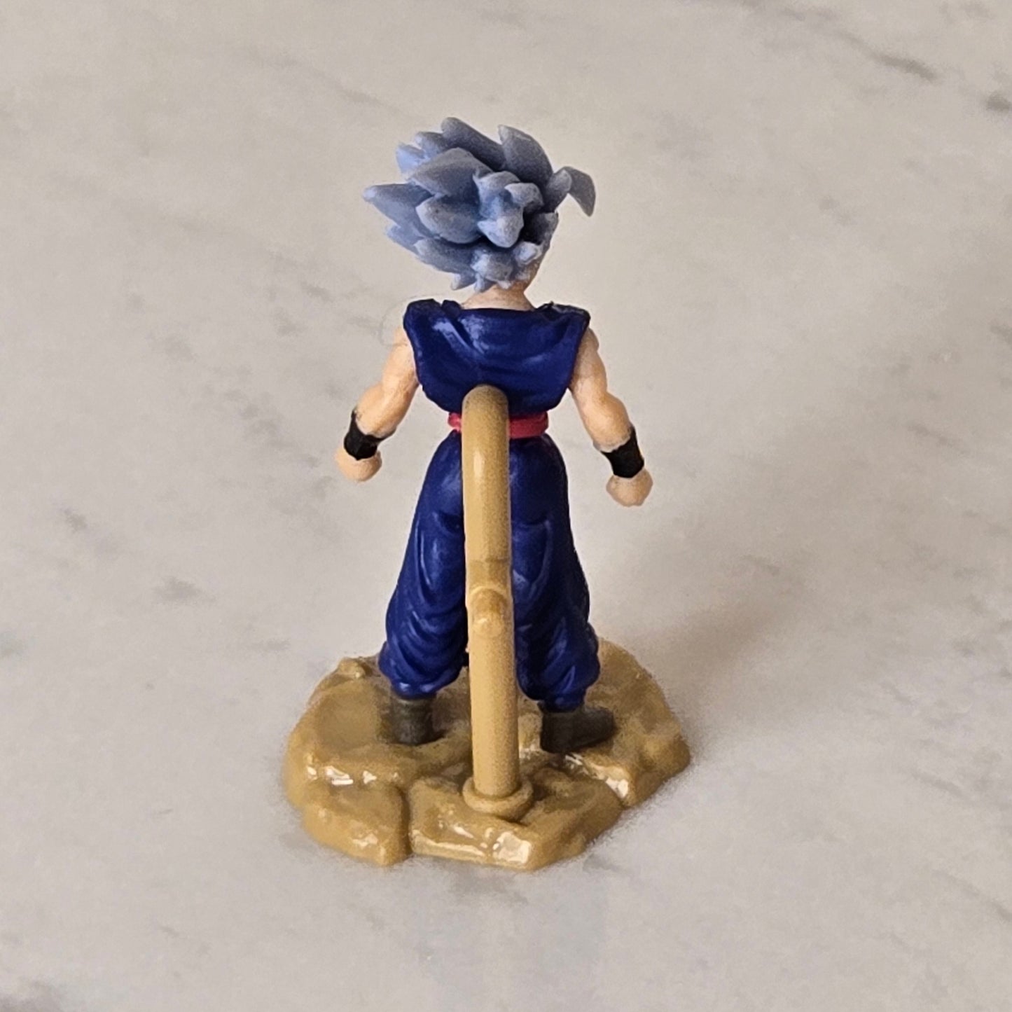 silver hair dragonball z microfigure