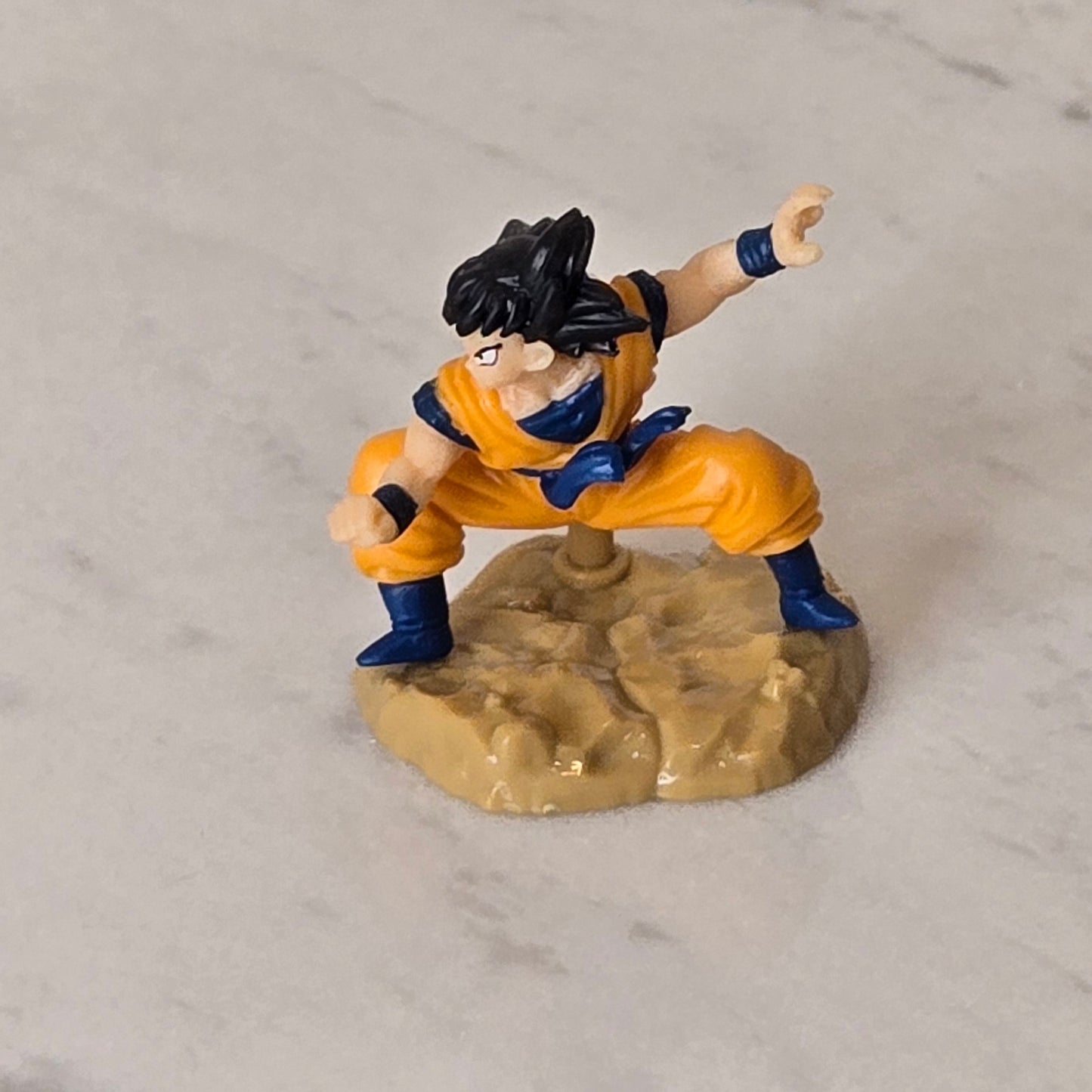 black hair dragonball z microfigure